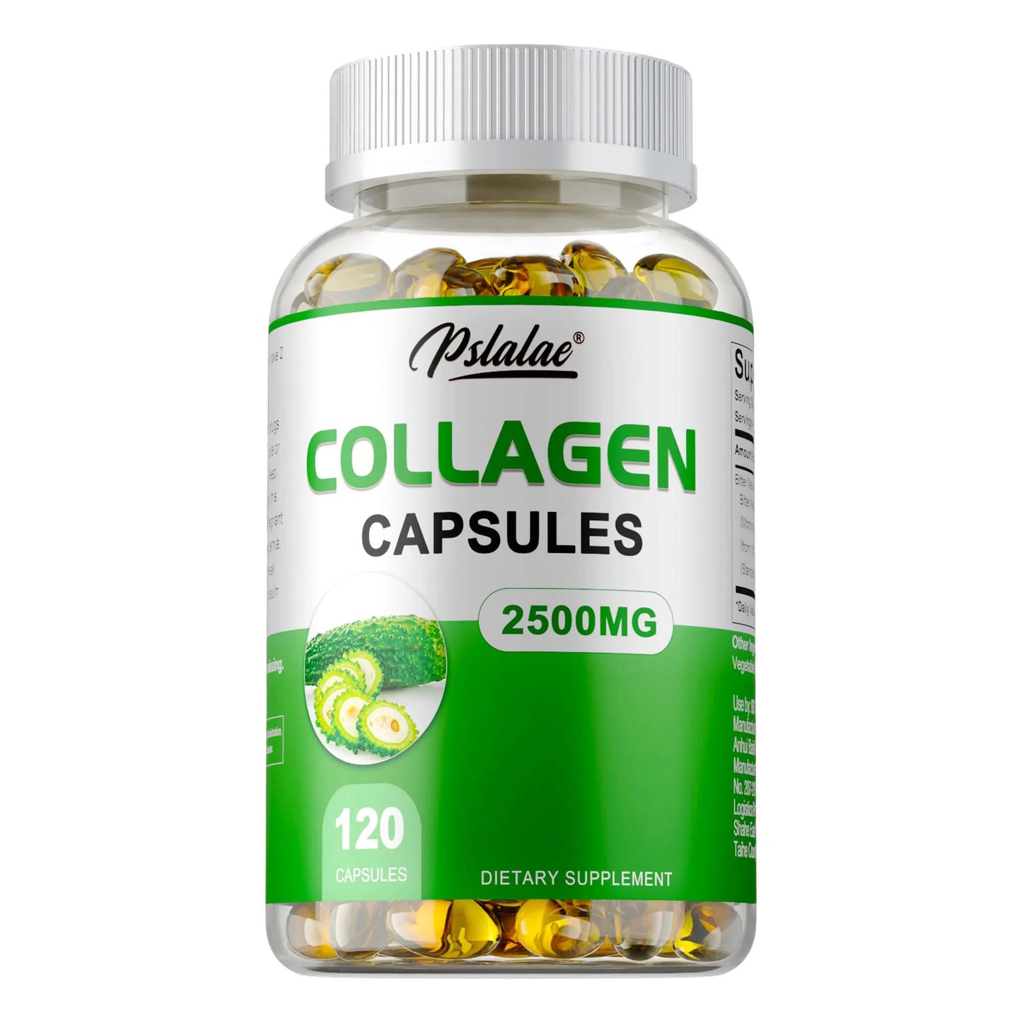 Collagen - With Bitter Melon Extract To Promote Weight Management, Reduce Body Anxiety - 120 Capsules