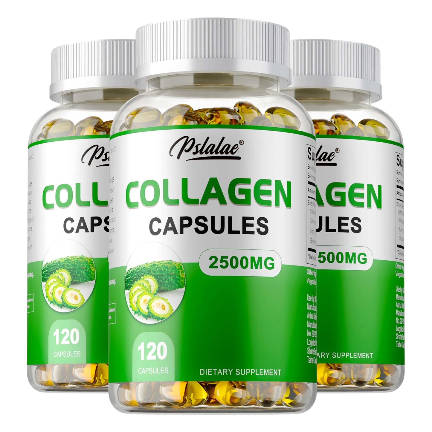 Collagen - With Bitter Melon Extract To Promote Weight Management, Reduce Body Anxiety - 120 Capsules