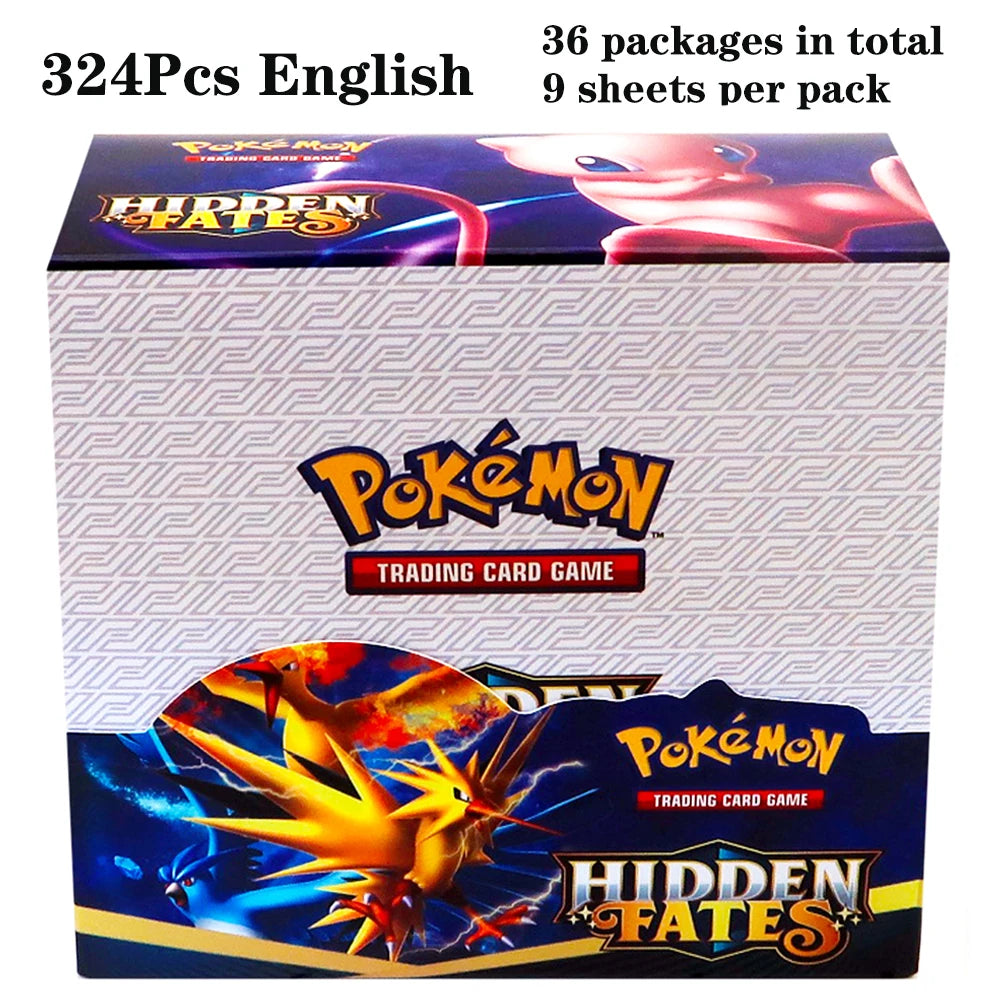 324Pcs/box Pokemon TCG: Sun & Moon Lost Thunder English Trading Card Game Booster Box Collectible Kids Toys Gift