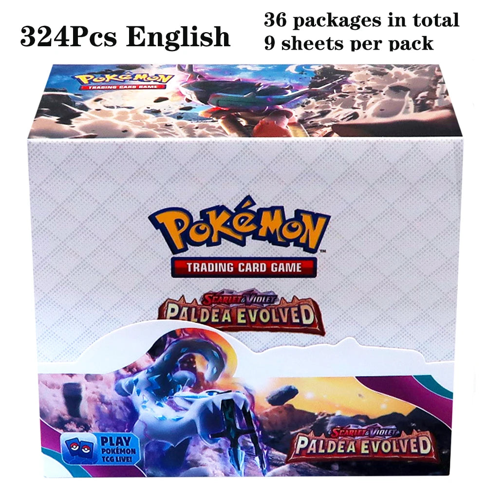 324Pcs/box Pokemon TCG: Sun & Moon Lost Thunder English Trading Card Game Booster Box Collectible Kids Toys Gift