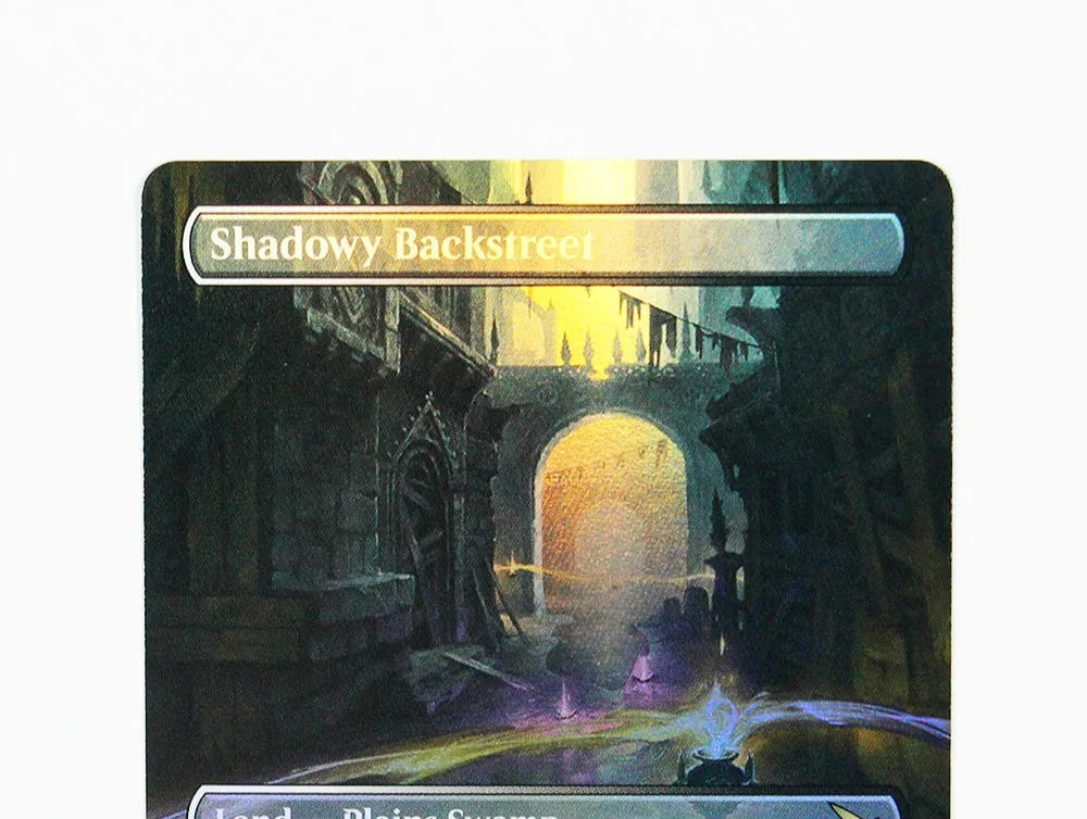 Holo/Foil Dual Lands borderless (MKM) TCG Magical proxy Cards Black Game Top Quality Gathering Board Game Trading Cards proxy