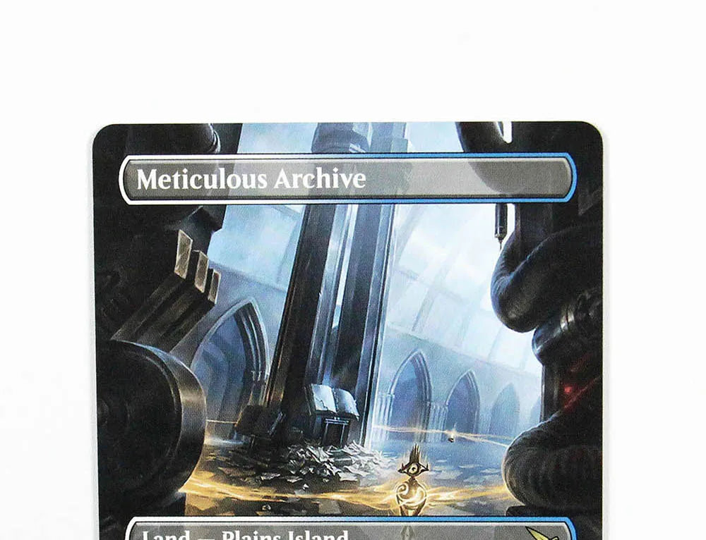 Holo/Foil Dual Lands borderless (MKM) TCG Magical proxy Cards Black Game Top Quality Gathering Board Game Trading Cards proxy