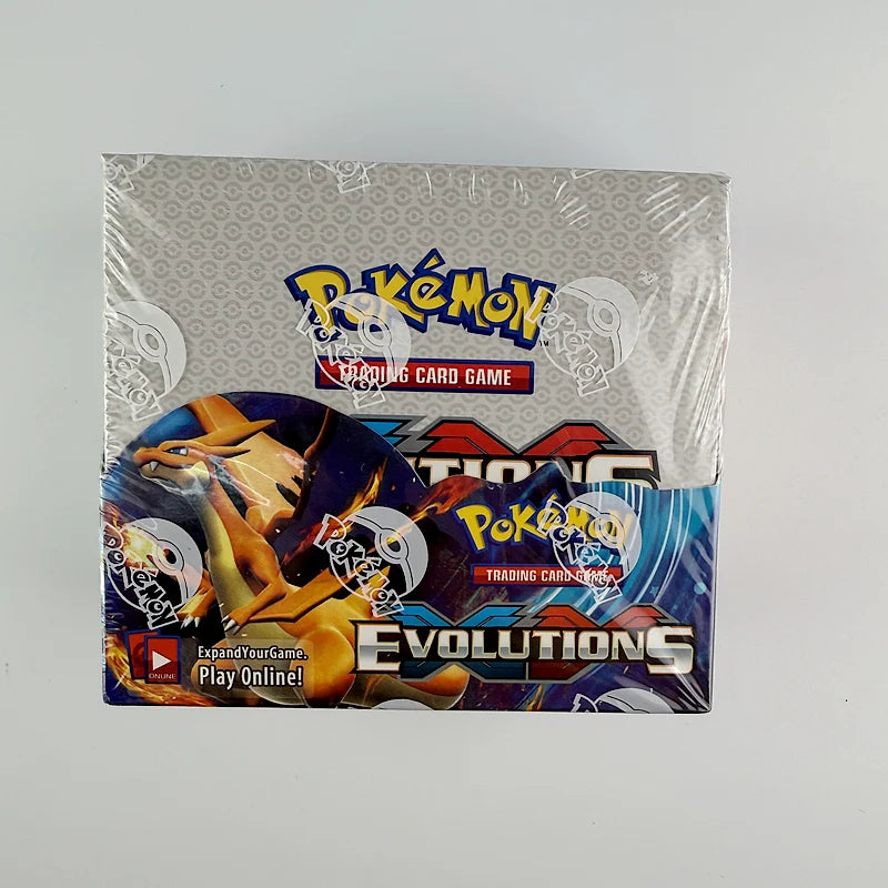 360 Card Boxed Sets - Pokémon | 151 - Evolutions -Scarlet Violet - XY - Booster Box Collectible Trading Card Game for kids