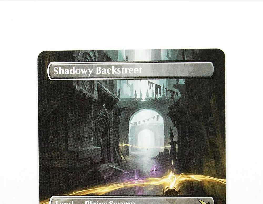 Holo/Foil Dual Lands borderless (MKM) TCG Magical proxy Cards Black Game Top Quality Gathering Board Game Trading Cards proxy