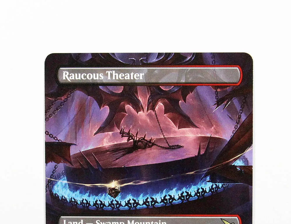 Holo/Foil Dual Lands borderless (MKM) TCG Magical proxy Cards Black Game Top Quality Gathering Board Game Trading Cards proxy