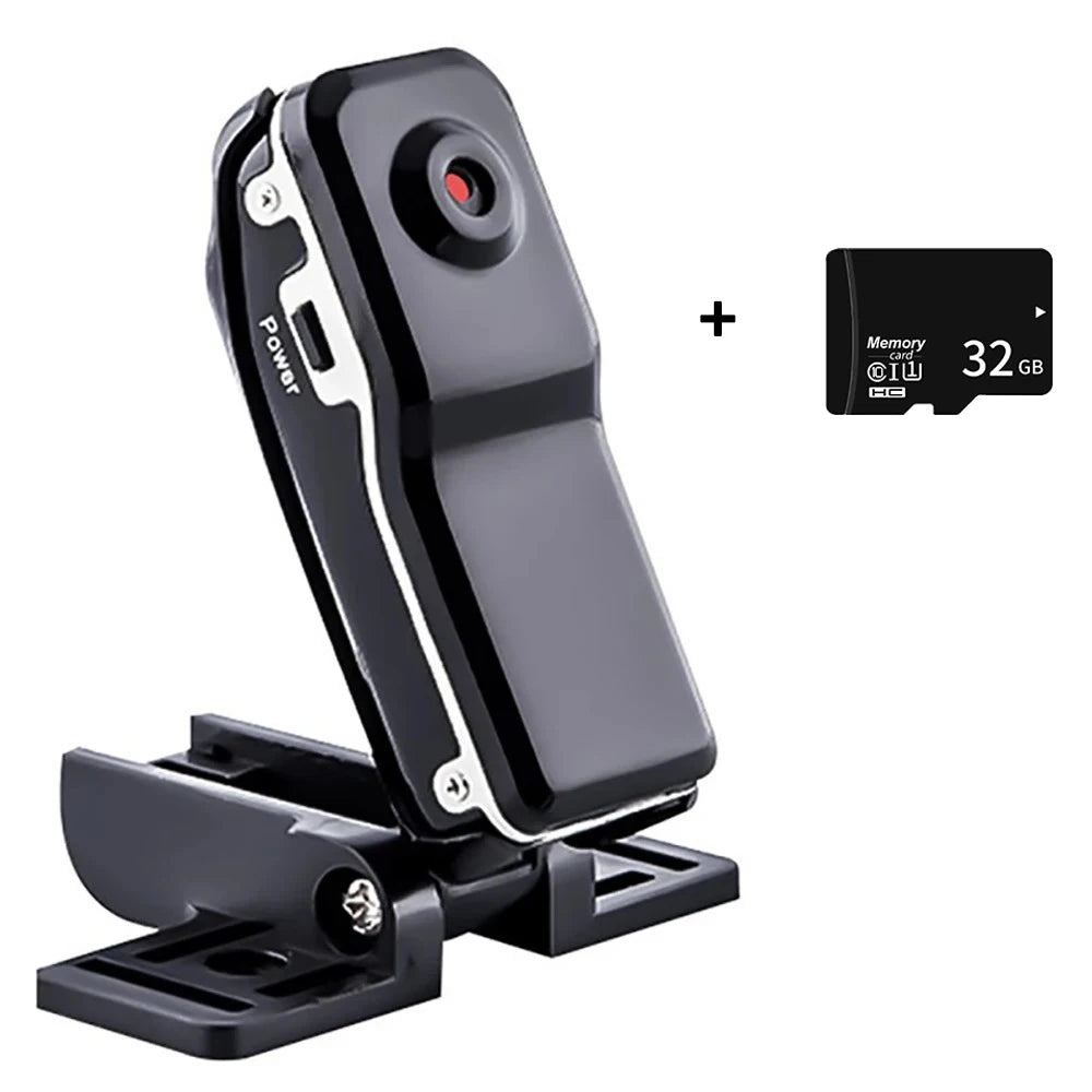 Mini DV Camera Wireless Micro Camera 720p HD Sensor Camcorder MD80 Video Audio Recorder Small Camera Collar Clip