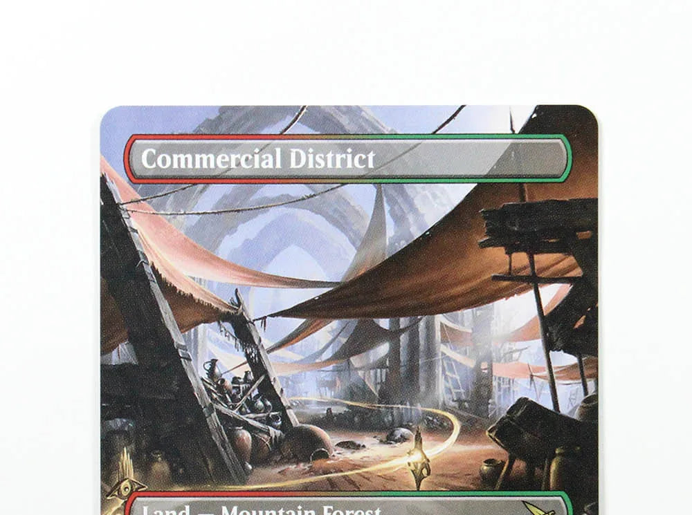 Holo/Foil Dual Lands borderless (MKM) TCG Magical proxy Cards Black Game Top Quality Gathering Board Game Trading Cards proxy