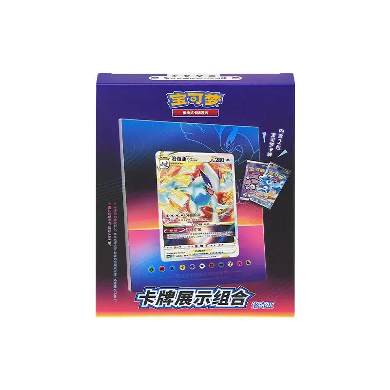 Genuine Original Pokemon PTCG Card Quartet Coupling V-UNION Gift Box Pikachu Big Gather Moru Trainer Gift Box PTCG Custom Toy