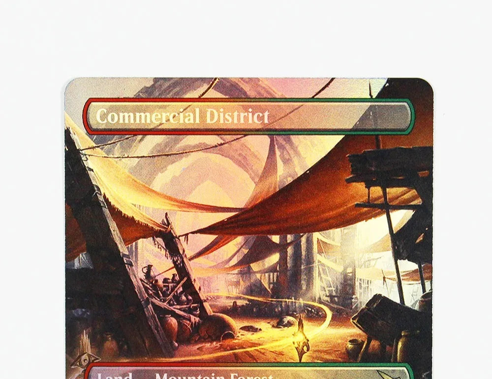 Holo/Foil Dual Lands borderless (MKM) TCG Magical proxy Cards Black Game Top Quality Gathering Board Game Trading Cards proxy