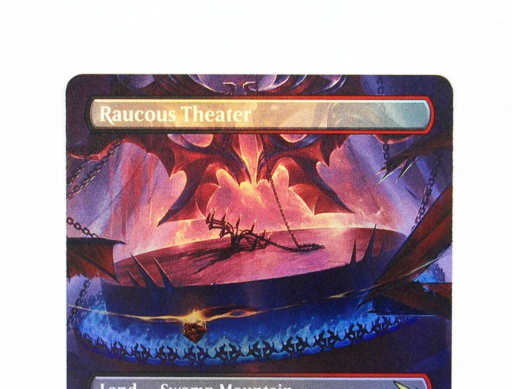 Holo/Foil Dual Lands borderless (MKM) TCG Magical proxy Cards Black Game Top Quality Gathering Board Game Trading Cards proxy