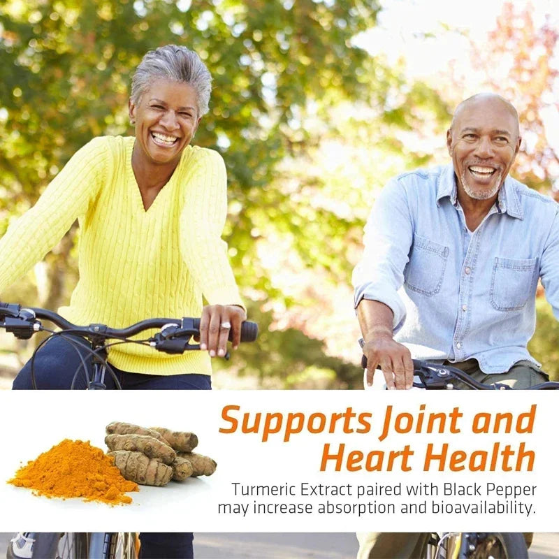 Turmeric Extract - Supports Rapid Vitamin Absorption and Anti-Inflammatory, Joint Muscle, Immune, Digestive Health, 120 Capsules