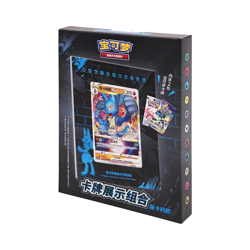 Genuine Original Pokemon PTCG Card Quartet Coupling V-UNION Gift Box Pikachu Big Gather Moru Trainer Gift Box PTCG Custom Toy