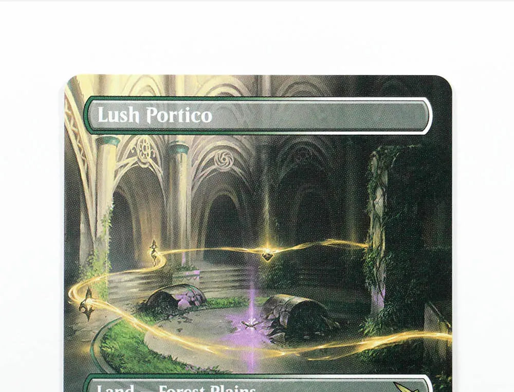 Holo/Foil Dual Lands borderless (MKM) TCG Magical proxy Cards Black Game Top Quality Gathering Board Game Trading Cards proxy