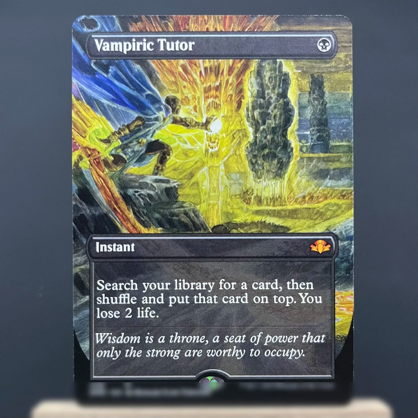 NEO DMR HOLO5-Ⅰ02 Tcg cards proxy magical the Boseiju, Who Endures The Wandering Emperor Otawara, Soaring City Vam gather