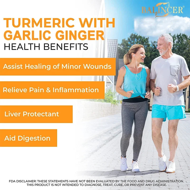 Turmeric Extract - Supports Rapid Vitamin Absorption and Anti-Inflammatory, Joint Muscle, Immune, Digestive Health, 120 Capsules