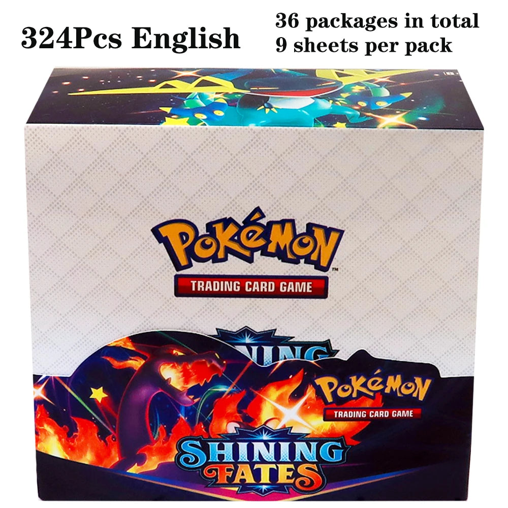 324Pcs/box Pokemon TCG: Sun & Moon Lost Thunder English Trading Card Game Booster Box Collectible Kids Toys Gift