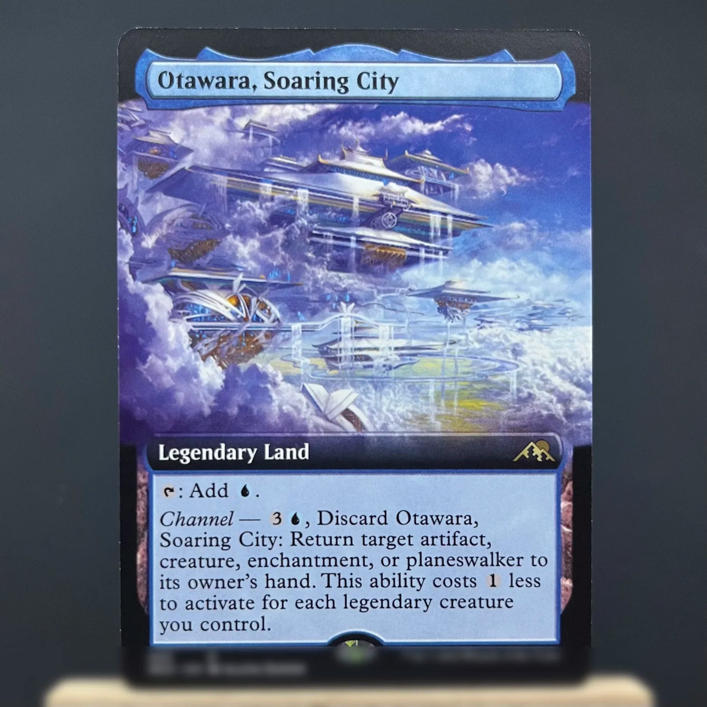 NEO DMR HOLO5-Ⅰ02 Tcg cards proxy magical the Boseiju, Who Endures The Wandering Emperor Otawara, Soaring City Vam gather