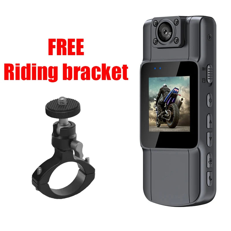 JOZUZE L11 1080P HD Mini Camera Portable Digital Video Recorder BodyCam Infrared Night Vision Police Cam Small Bike Camcorder