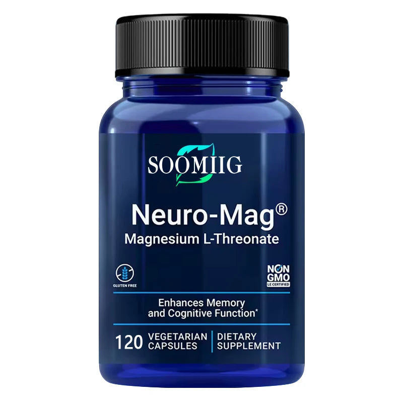 Magnesium Threonate promotes magnesium absorption to support brain health, memory and overall cognitive function
