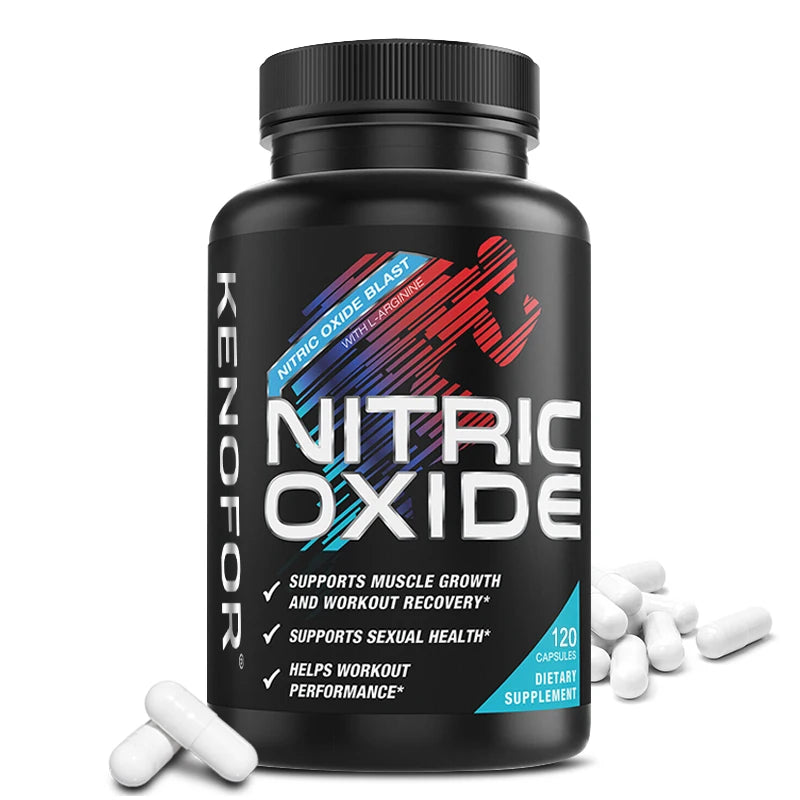 Energy Booster - Supports High Intensity Workouts, Muscle Growth and Recovery, Improves Workout Performance, 120 Capsules