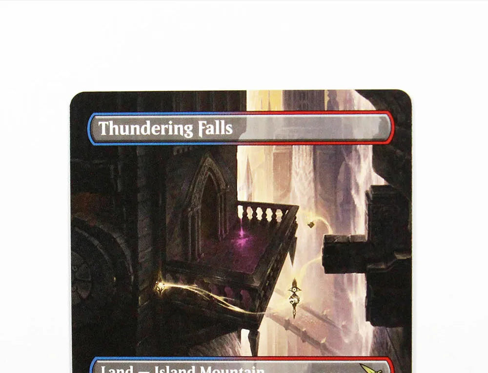 Holo/Foil Dual Lands borderless (MKM) TCG Magical proxy Cards Black Game Top Quality Gathering Board Game Trading Cards proxy