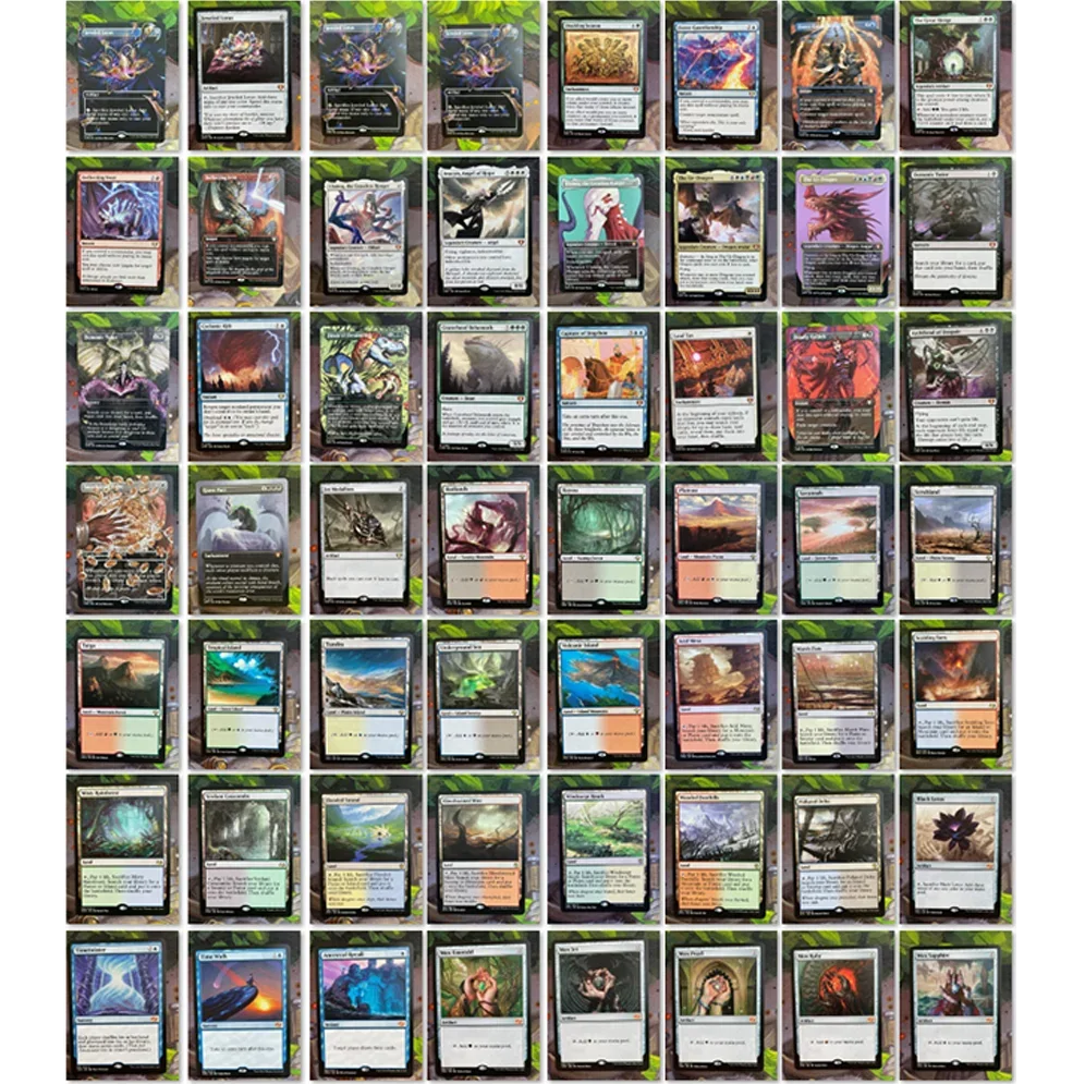 Whole Set TCG Cards for Home Play Proxy magical power9 beta fetch lands VMA dual shock land The One Ring gathering Sol Ring