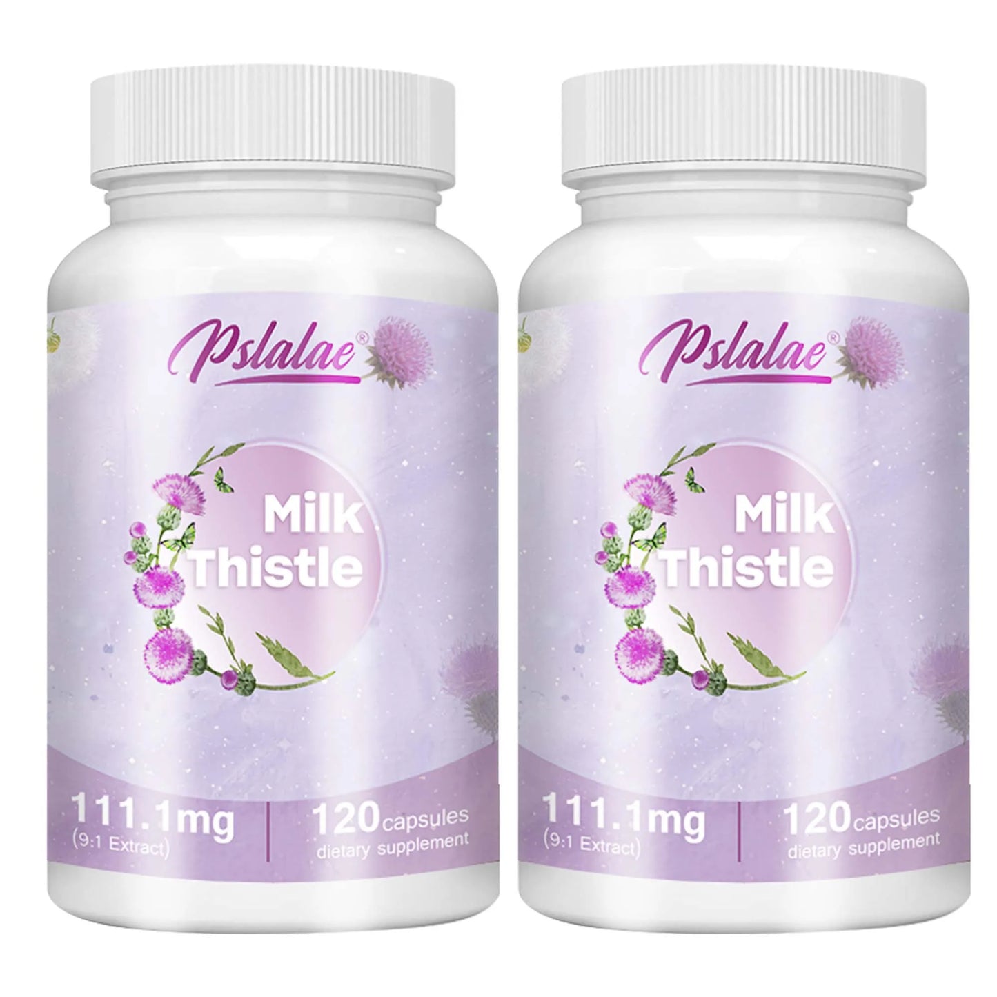 Milk Thistle - with Dandelion - Support Liver Detox Cleansing and Repair,Aids Digestion and Elimination of Toxins - 120 Capsules