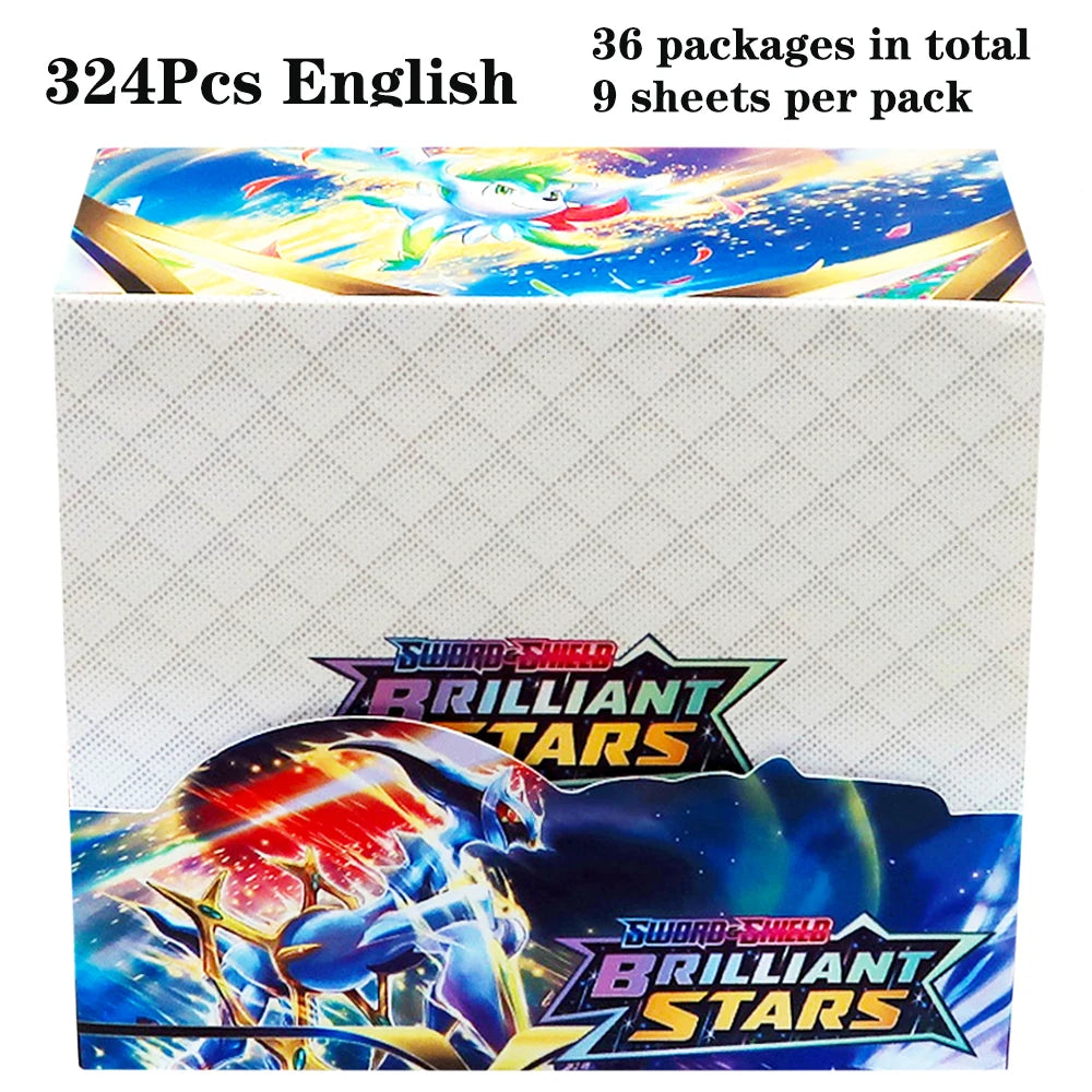 324Pcs/box Pokemon TCG: Sun & Moon Lost Thunder English Trading Card Game Booster Box Collectible Kids Toys Gift