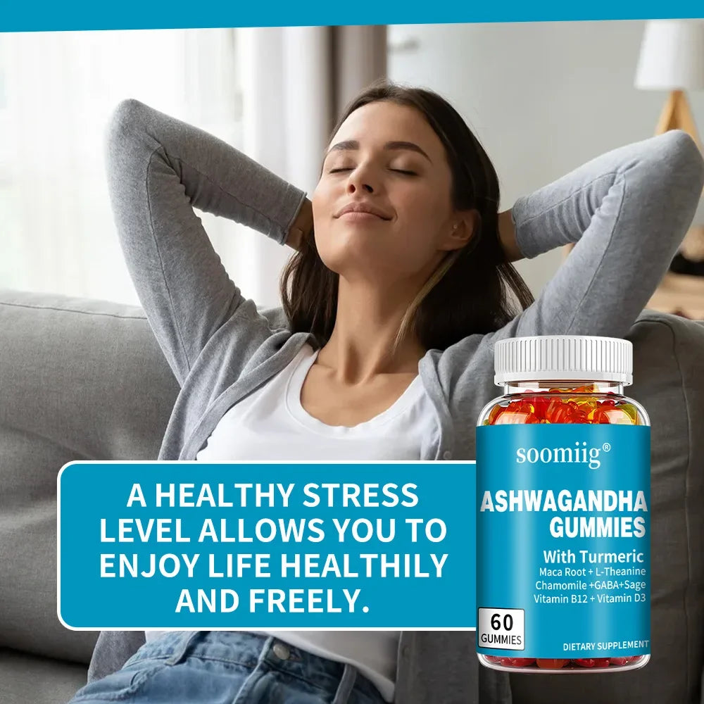 Ashwagandha, Turmeric, Chamomile, Black Pepper Extracts, Supports Mood Balance, Supports Energy, Immune Health, Antioxidant