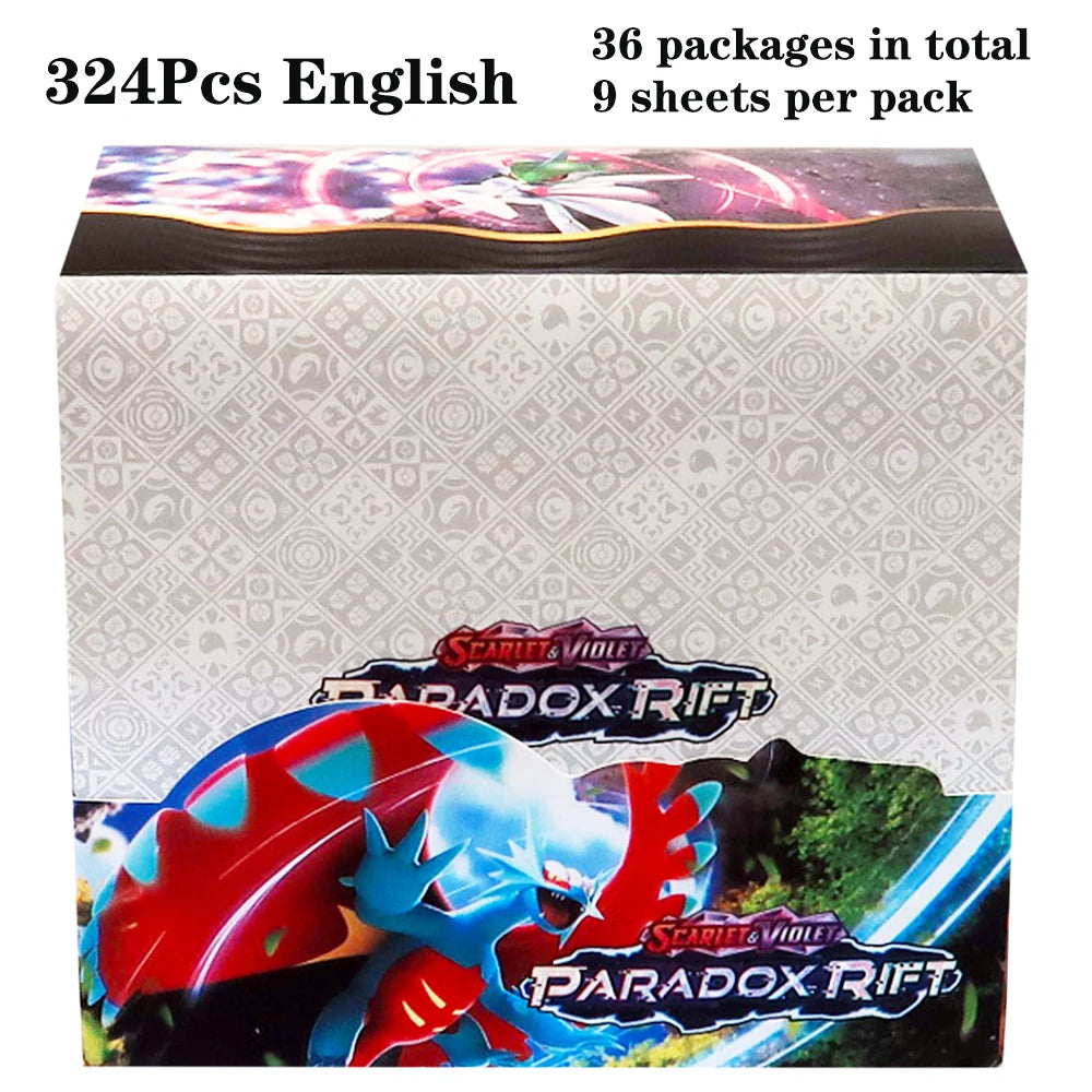324Pcs/box Pokemon TCG: Sun & Moon Lost Thunder English Trading Card Game Booster Box Collectible Kids Toys Gift