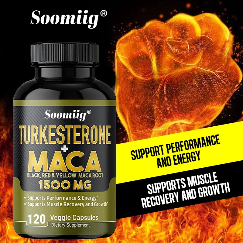 Endurance Supplement for Men - Supports Athletic Performance, Muscle Repair and Growth, Strength, Vitality and Overall Health