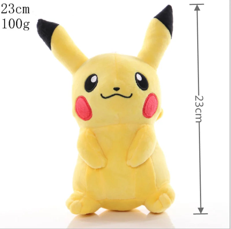 Pokemon Pikachu Plush Doll Toy Anime Kawaii Squirtle Charmander Bulbasaur Stuffed Toys Cartoon Children Birthday Christmas Gift