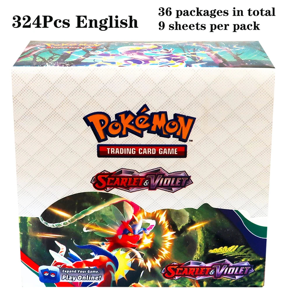324Pcs/box Pokemon TCG: Sun & Moon Lost Thunder English Trading Card Game Booster Box Collectible Kids Toys Gift