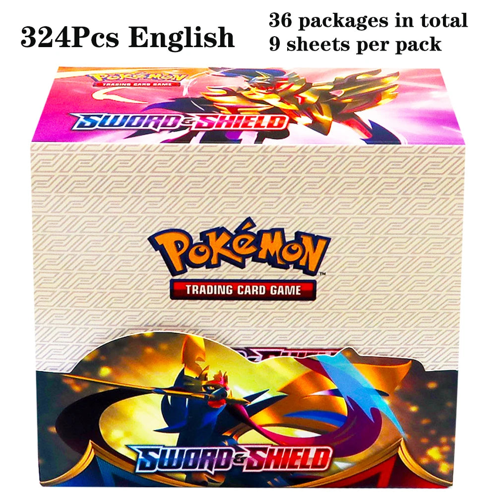 324Pcs/box Pokemon TCG: Sun & Moon Lost Thunder English Trading Card Game Booster Box Collectible Kids Toys Gift