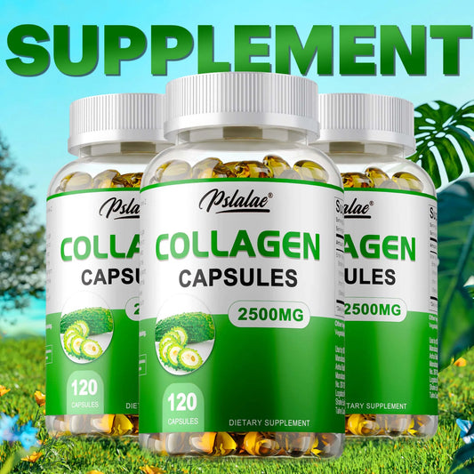 Collagen - With Bitter Melon Extract To Promote Weight Management, Reduce Body Anxiety - 120 Capsules