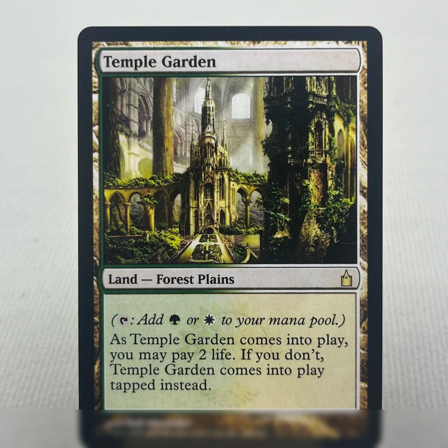 Beta MIX1-Ⅰ02 Tcg cards proxy German magical Black Core the shock lands fetch lands hallowed fountain godless shrine gather