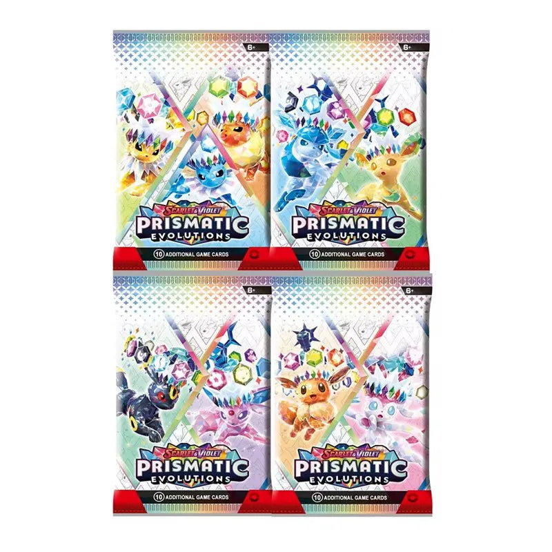 360-Pcs PokemonCard PrismaticEvolutions|ObsidianFlames|SurgingSparks|AssortedCards