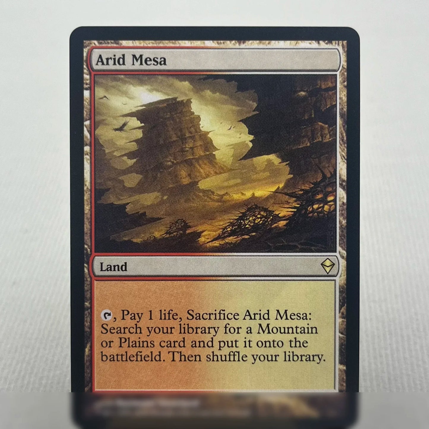 Beta MIX1-Ⅰ02 Tcg cards proxy German magical Black Core the shock lands fetch lands hallowed fountain godless shrine gather