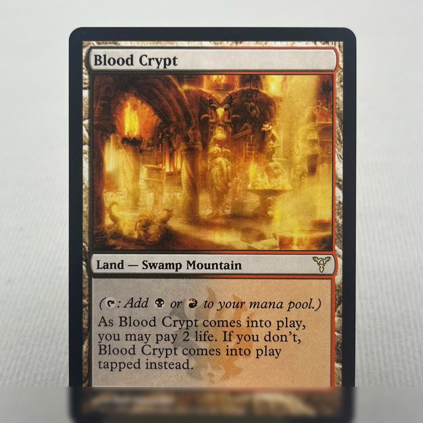 Beta MIX1-Ⅰ02 Tcg cards proxy German magical Black Core the shock lands fetch lands hallowed fountain godless shrine gather