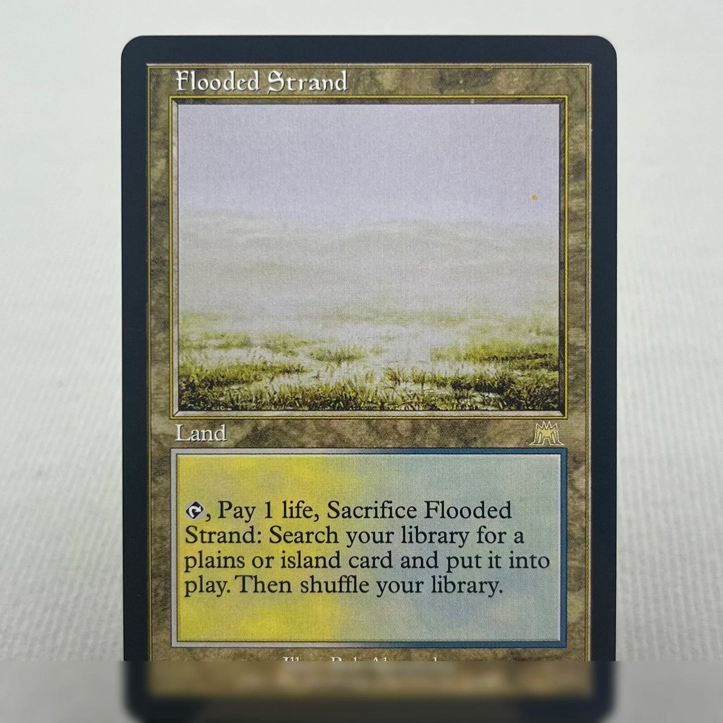 Beta MIX1-Ⅰ02 Tcg cards proxy German magical Black Core the shock lands fetch lands hallowed fountain godless shrine gather