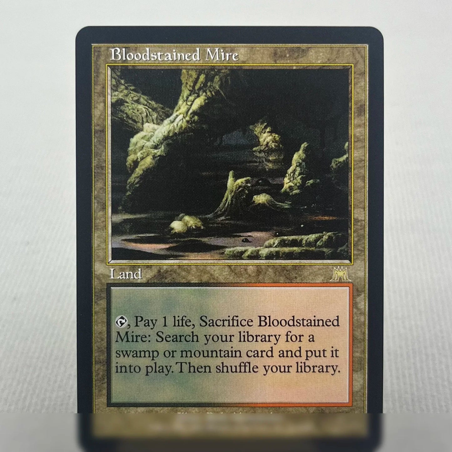 Beta MIX1-Ⅰ02 Tcg cards proxy German magical Black Core the shock lands fetch lands hallowed fountain godless shrine gather