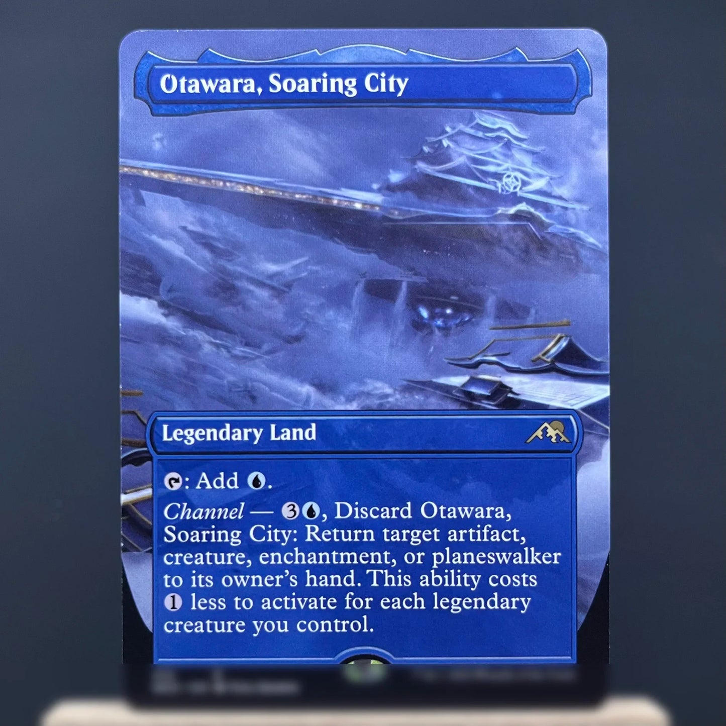 NEO DMR HOLO5-Ⅰ02 Tcg cards proxy magical the Boseiju, Who Endures The Wandering Emperor Otawara, Soaring City Vam gather