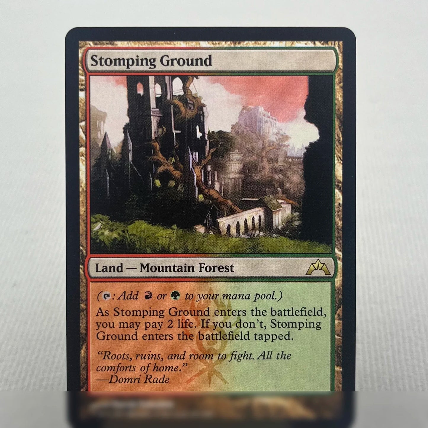 Beta MIX1-Ⅰ02 Tcg cards proxy German magical Black Core the shock lands fetch lands hallowed fountain godless shrine gather