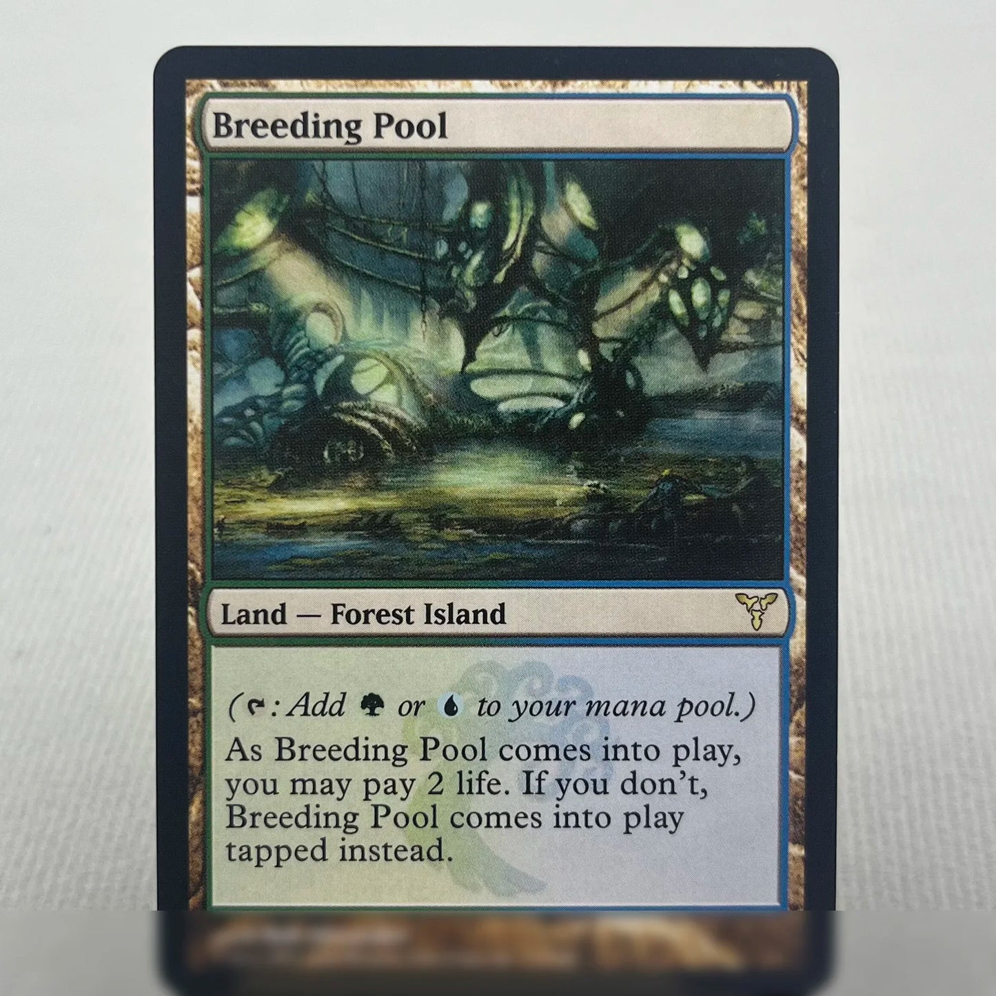 Beta MIX1-Ⅰ02 Tcg cards proxy German magical Black Core the shock lands fetch lands hallowed fountain godless shrine gather