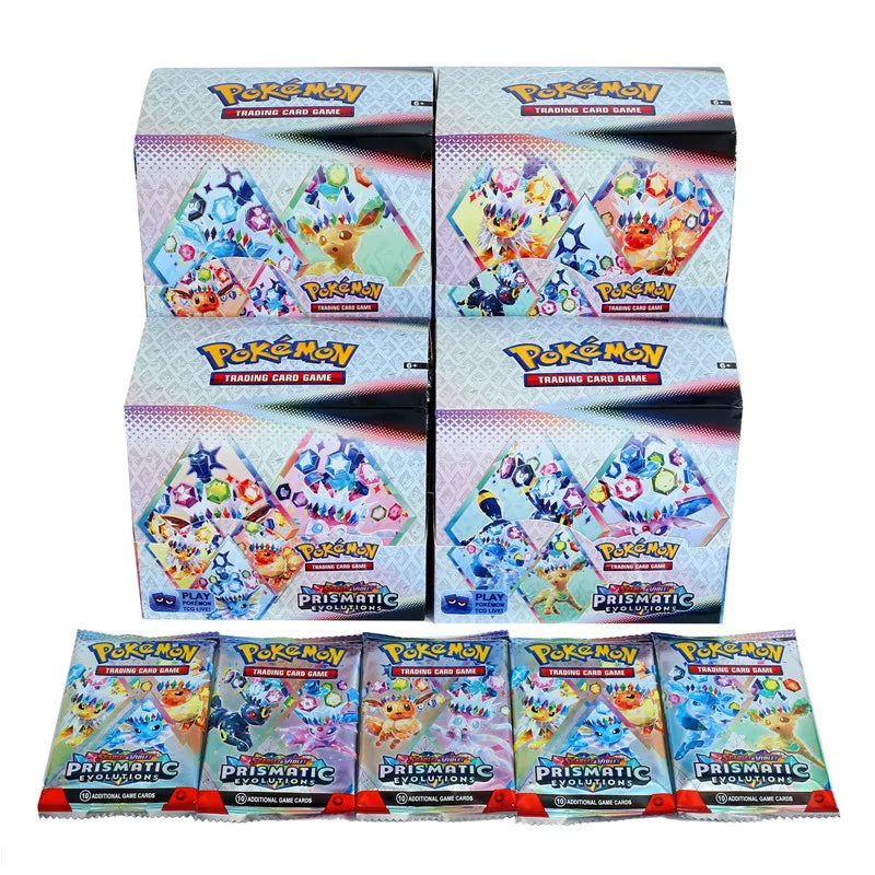 360-Pcs PokemonCard PrismaticEvolutions|ObsidianFlames|SurgingSparks|AssortedCards