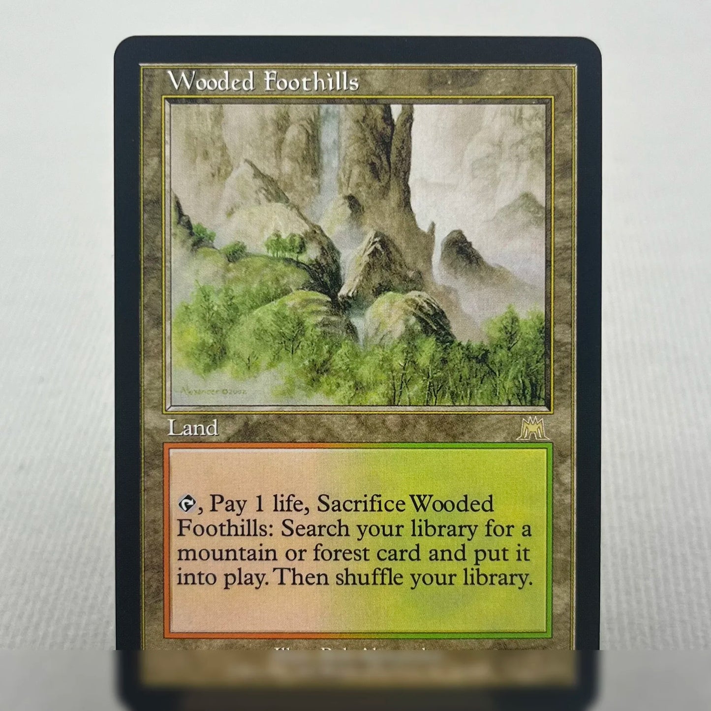 Beta MIX1-Ⅰ02 Tcg cards proxy German magical Black Core the shock lands fetch lands hallowed fountain godless shrine gather