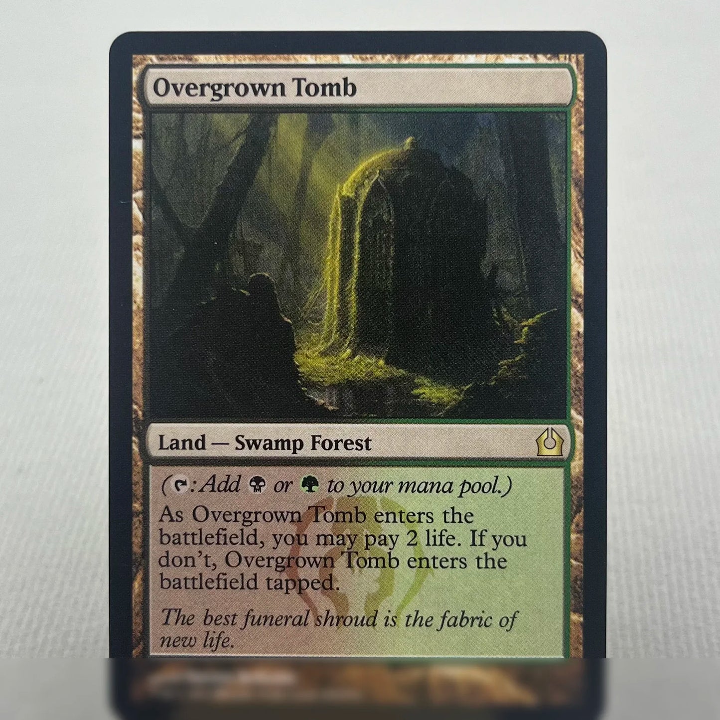 Beta MIX1-Ⅰ02 Tcg cards proxy German magical Black Core the shock lands fetch lands hallowed fountain godless shrine gather