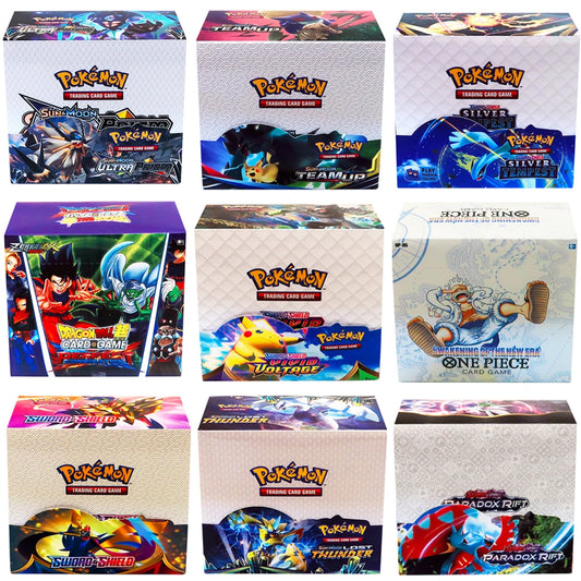 324Pcs/box Pokemon TCG: Sun & Moon Lost Thunder English Trading Card Game Booster Box Collectible Kids Toys Gift