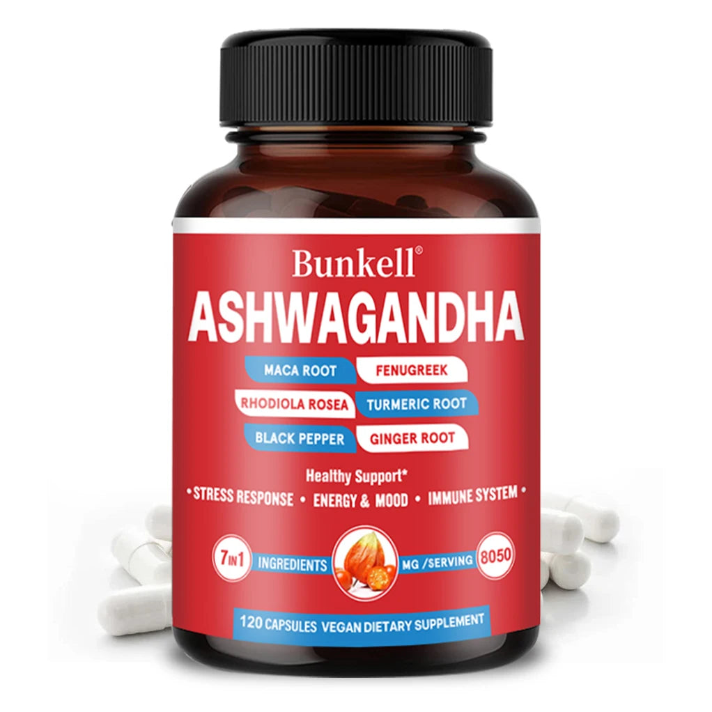 Ginger root, turmeric, rhodiola rosea and black pepper extracts help relieve stress, increase energy and improve muscle strength