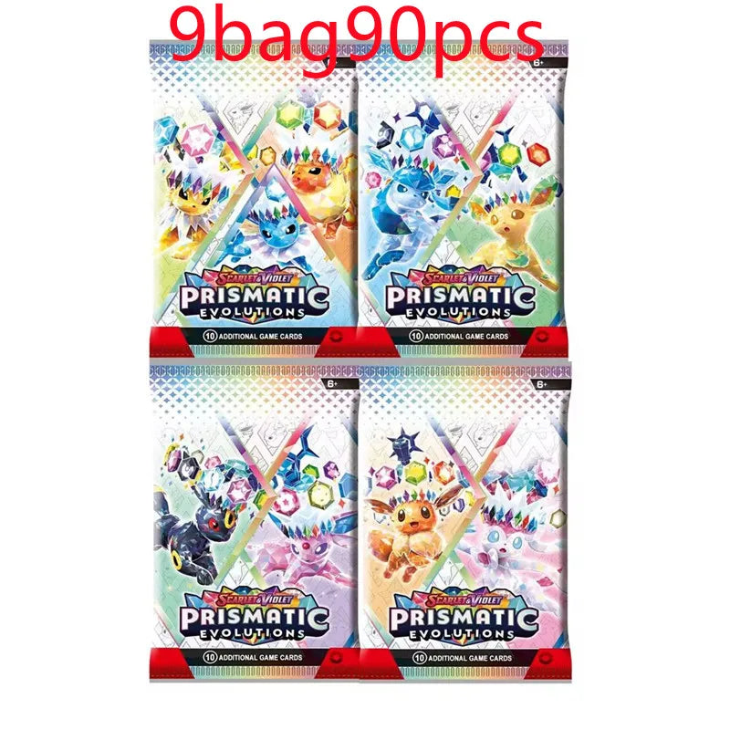 360-Pcs PokemonCard PrismaticEvolutions|ObsidianFlames|SurgingSparks|AssortedCards